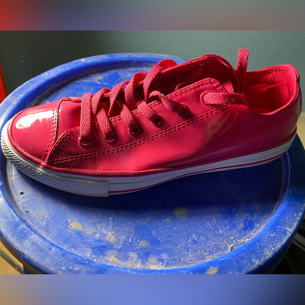 Converse Chuck Taylor All Star 662319C Hot Pink Patent Leather Shoes
